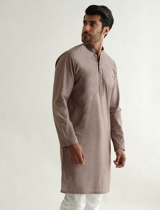 LIGHT BEIGHE KURTA