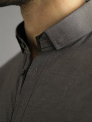 WALNUT TEXTURED LIGHT WEIGHT KAMEEZ SHALWAR