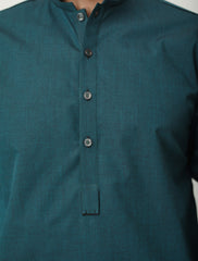 DARK TEAL GREEN KAMEEZ SHALWAR
