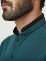DARK TEAL GREEN KAMEEZ SHALWAR
