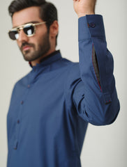 BLUE KAMEEZ SHALWAR