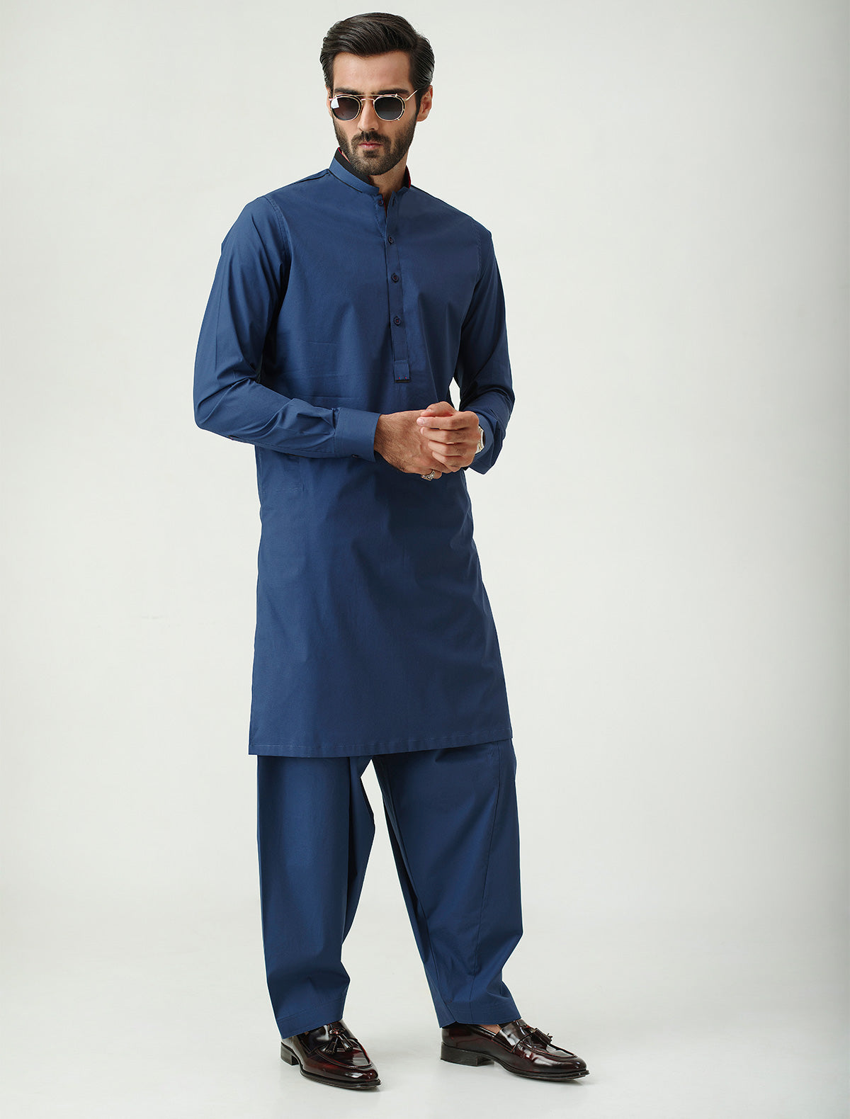BLUE KAMEEZ SHALWAR