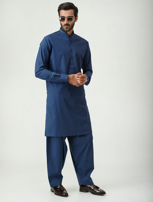 BLUE KAMEEZ SHALWAR