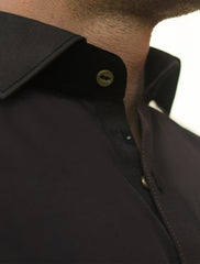 BROWN MONOGRAM KAMEEZ SHALWAR