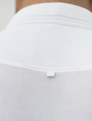 WHITE LOGO EMBELISHED KAMEEZ SHALWAR