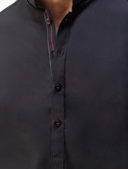 BLACK APLEAK KAMEEZ SHALWAR
