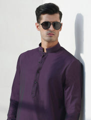 INDIGO EMBROIDERED KAMEEZ SHALWAR