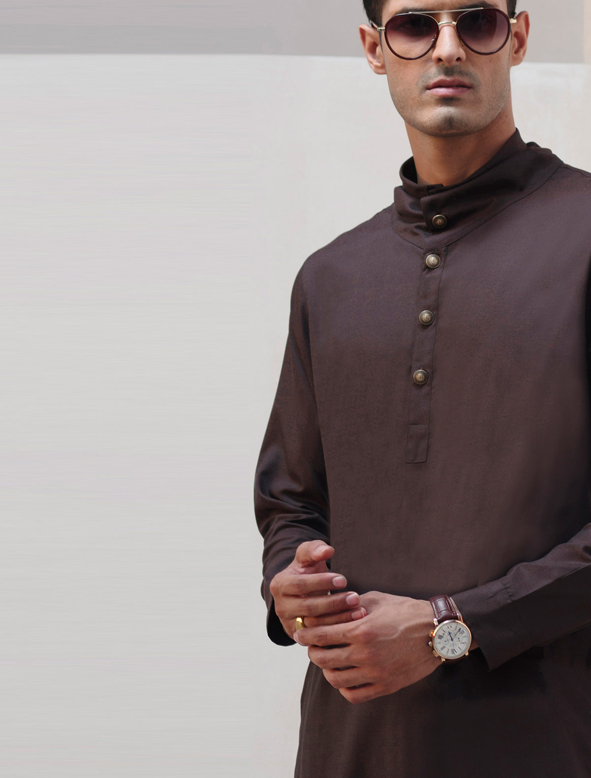 HIGH NECK KURTA PAJAMA
