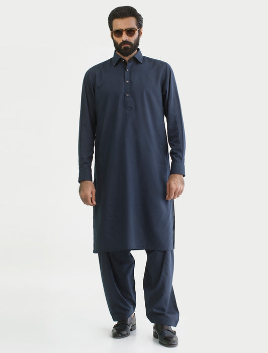 NAVY- SIGNATURE SERIES KAMEEZ SHALWAR