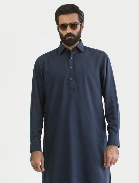 NAVY- SIGNATURE SERIES KAMEEZ SHALWAR
