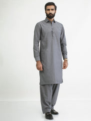 MEDIUM GREY - CLASSIC KAMEEZ SHALWAR