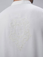OFF WHITE APPLIQUE KAMEEZ SHALWAR