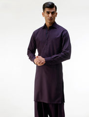 PURPLE KAMEEZ SHALWAR