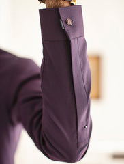 DEEP PURPLE TWO TONE FABRIC SHALWAR KAMEEZ