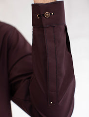 DEEP MAROON KAMEEZ SHALWAR