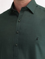 DARK GREEN – BLACK TONE KAMEEZ SHALWAR