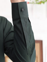 DARK GREEN – BLACK TONE KAMEEZ SHALWAR