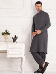 CHARCOAL KAMEEZ SHALWAR
