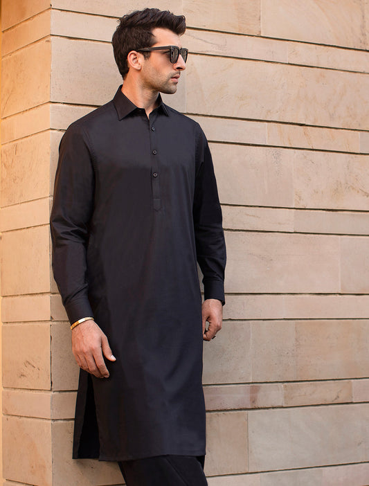 BLACK KAMEEZ SHALWAR