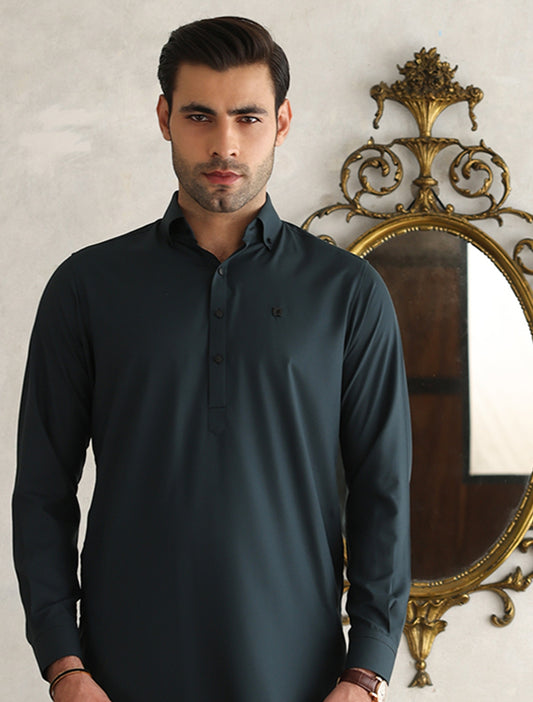 TEAL KAMEEZ SHALWAR