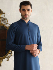 BLUE CLASSIC KAMEEZ SHALWAR
