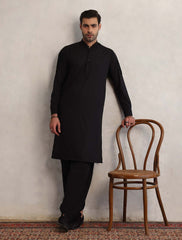 BLACK APLEAK KAMEEZ SHALWAR