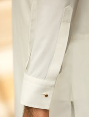 CREAM KAMEEZ SHALWAR