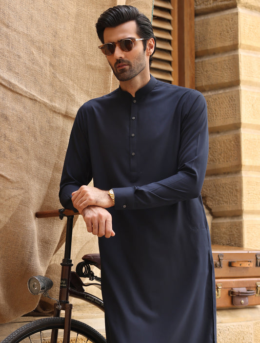 BLUE KAMEEZ SHALWAR