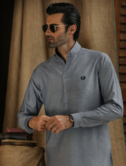 LIGHT BLUE KAMEEZ SHALWAR