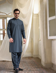 DARK TURQUOISE KAMEEZ SHALWAR