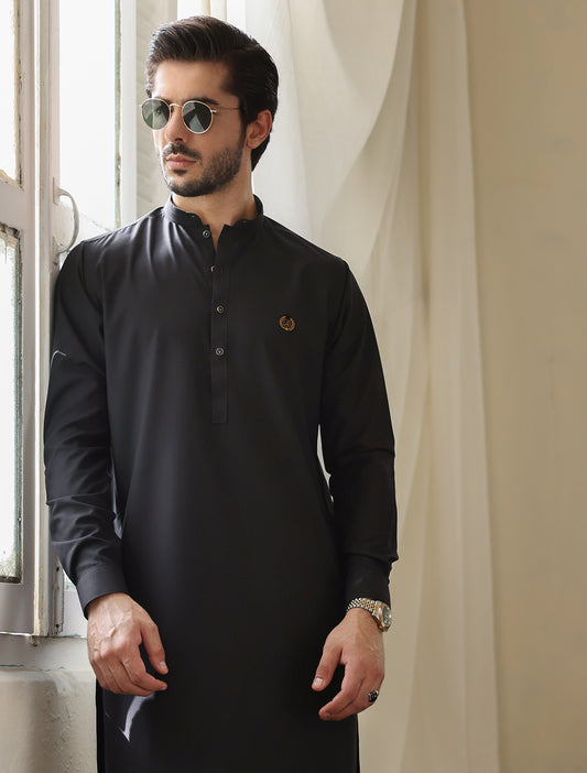 BLACK CLASSIC KAMEEZ SHALWAR