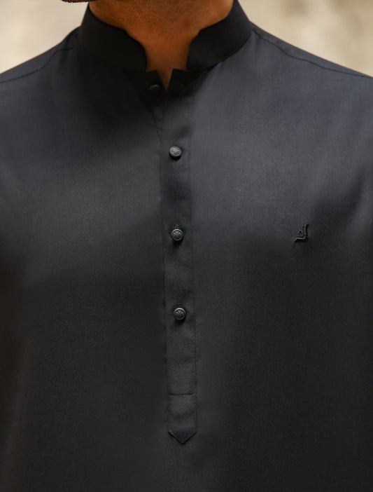 BLACK CLASSIC KAMEEZ SHALWAR