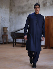 BLUE KAMEEZ SHALWAR