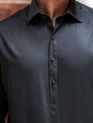 BLACK CLASSIC KAMEEZ SHALWAR