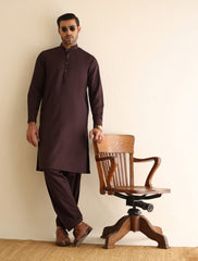 MAROON KAMEEZ SHALWAR