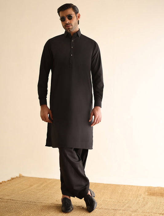 BLACK KAMEEZ SHALWAR