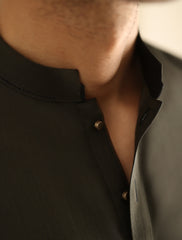 DARK GREEN KAMEEZ SHALWAR