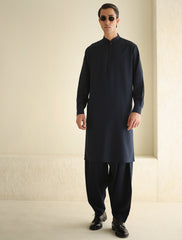 NAVY KAMEEZ SHALWAR