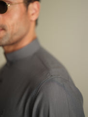 STEEL GREY KAMEEZ SHALWAR