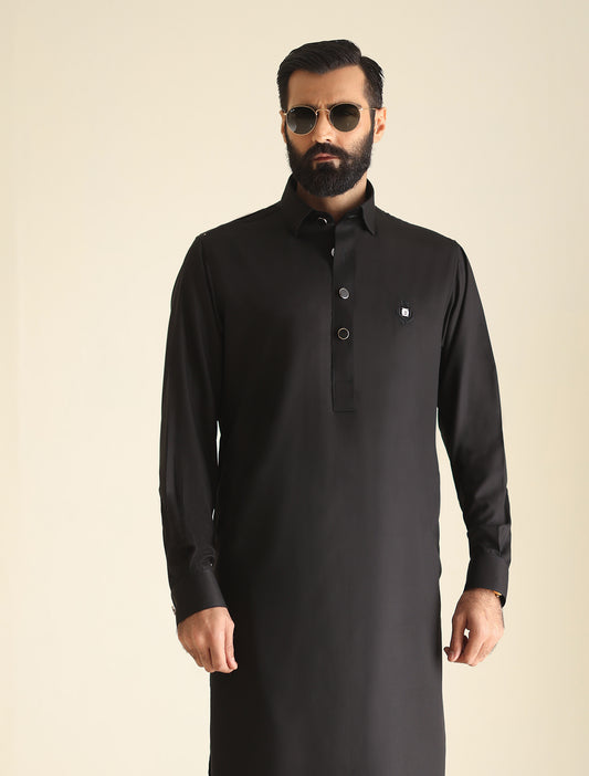 BLACK LIMITED EDITION KAMEEZ SHALWAR