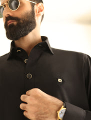 BLACK LIMITED EDITION KAMEEZ SHALWAR