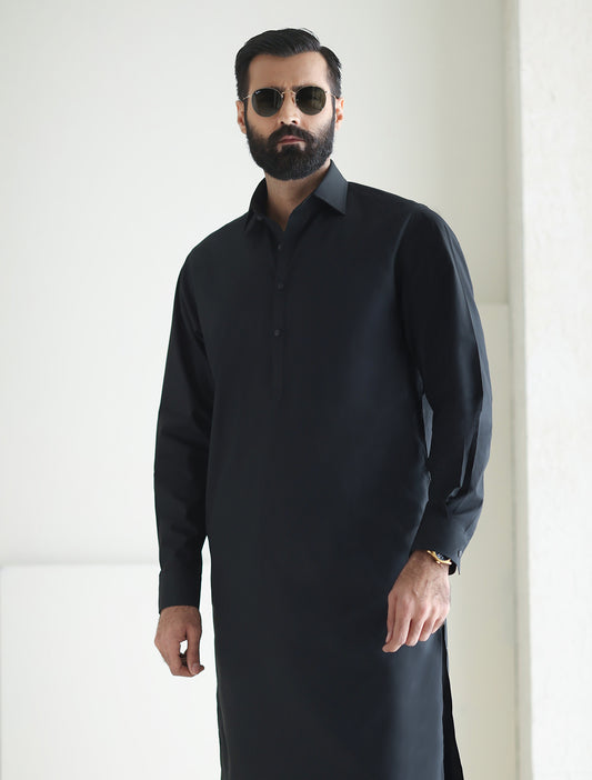 BLACK KAMEEZ SHALWAR