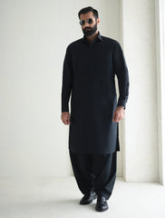 BLACK KAMEEZ SHALWAR