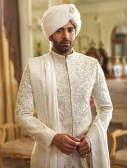 LIMITED EDITION SHERWANI CRAFTED WITH INTRICATE HAND EMBROIDERY