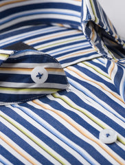 NAVY STRIPE SHIRT