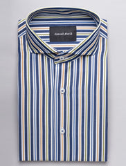 NAVY STRIPE SHIRT