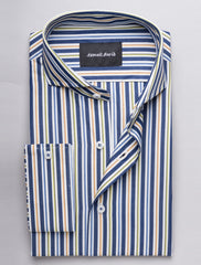 NAVY STRIPE SHIRT