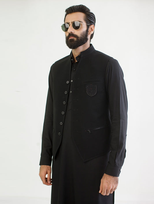 BLACK SIGNATURE SERIES WAISTCOAT