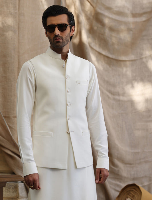 OFF WHITE ISMAIL FARID SIGNATURE WAISTCOAT